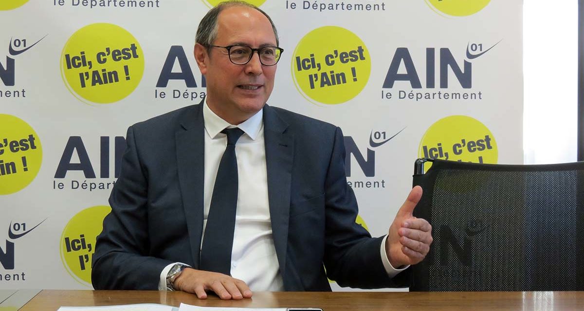 Président du Conseil départemental de l'Ain, Jean Deguerry
