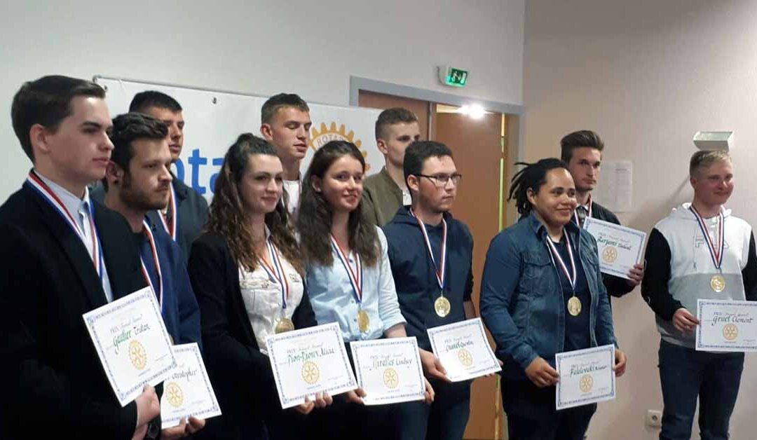 Les Rotary récompensent le travail manuel