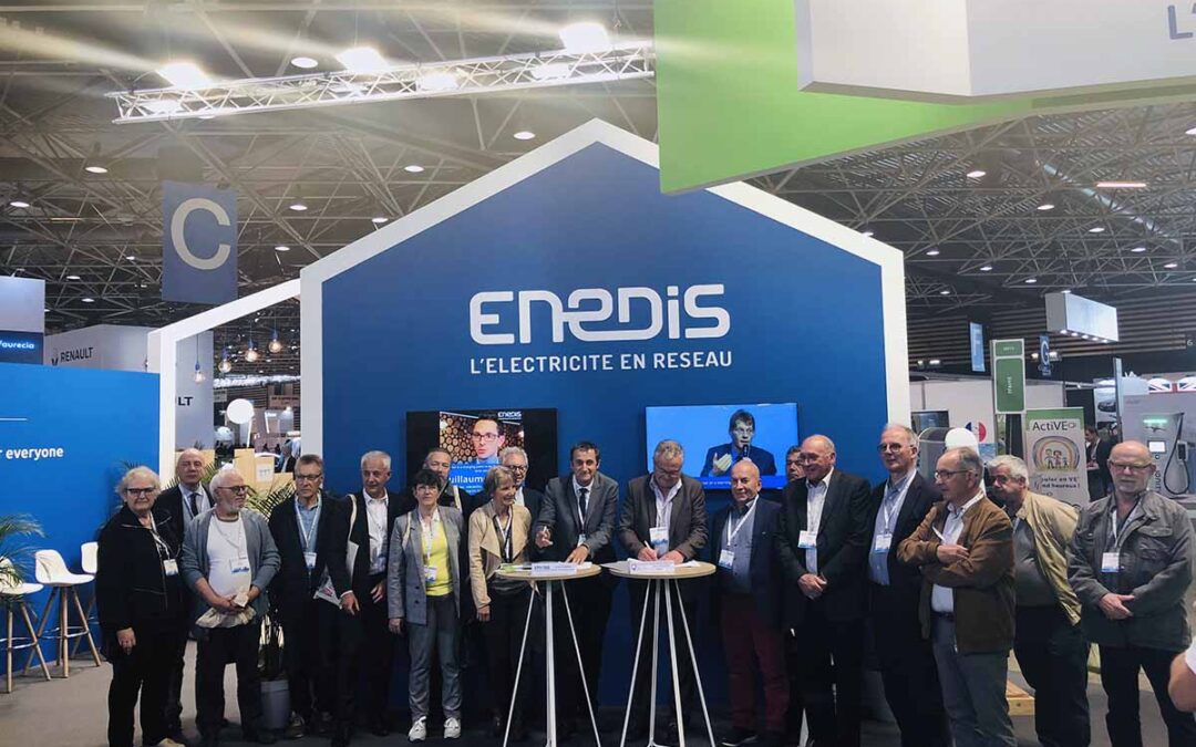 Enedis et les maires de l&rsquo;Ain s&rsquo;engagent pour la mobilité électrique
