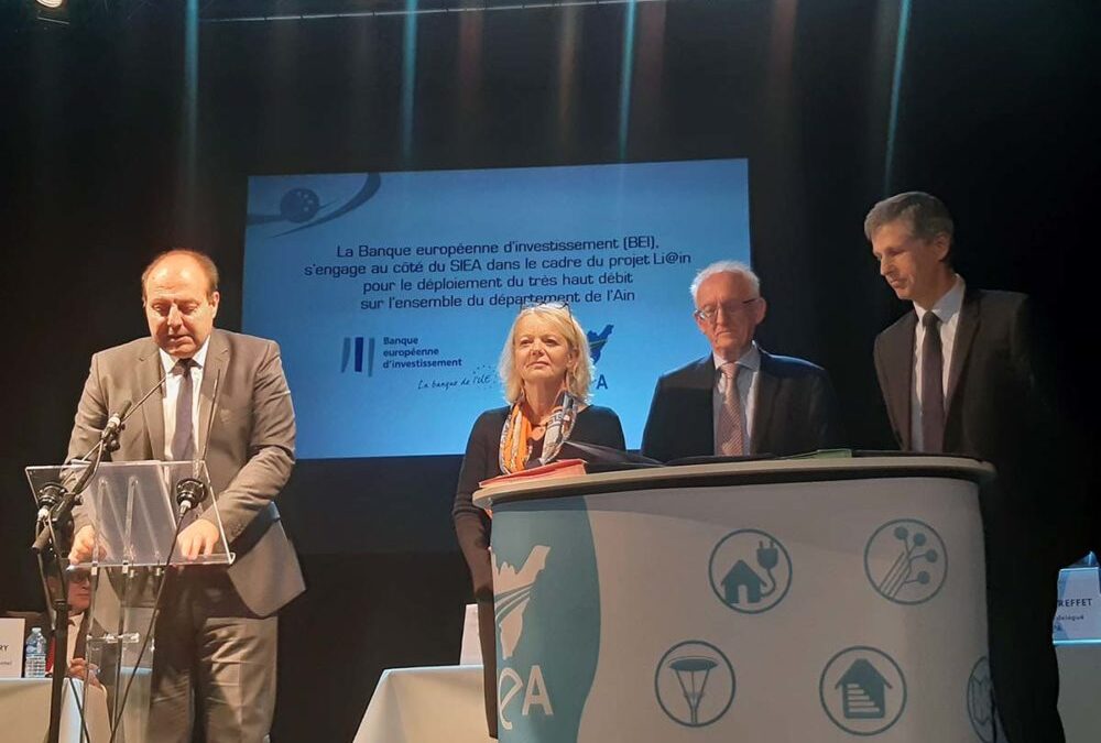 Des fonds pour le déploiement de la fibre dans l&rsquo;Ain