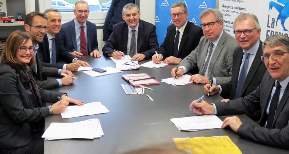 Signature Territoires d'industrie Bresse