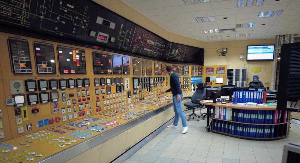 Salle des commandes, centrale nucléaire du Bugey © EDF-CNPE Bugey