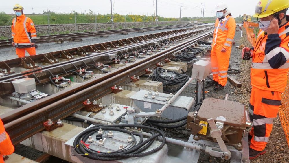 Chantier SNCF innovation aiguillage