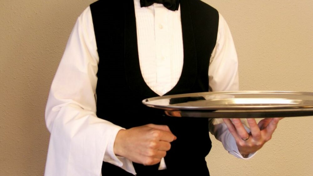 serveur restaurant