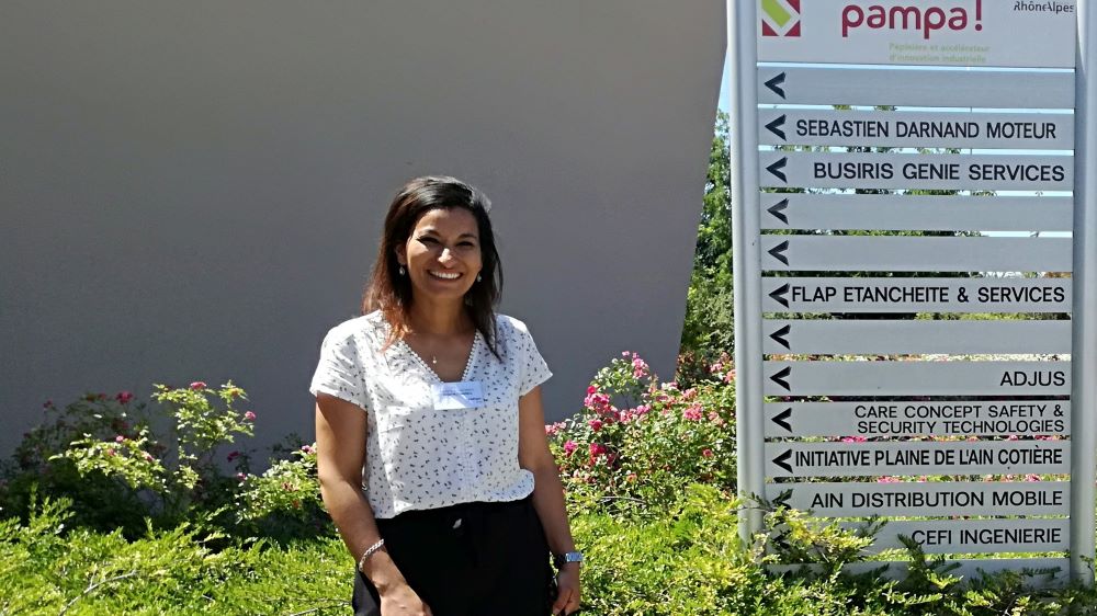 Belcem Kirati, responsable de la Pampa