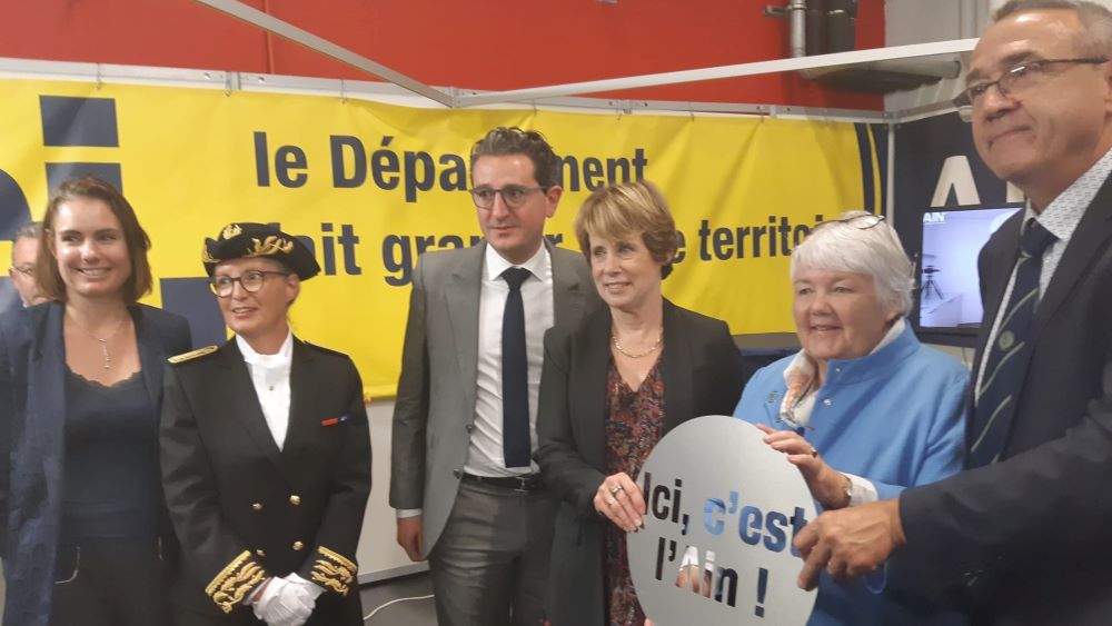 Jacqueline Gourault Salon des maires de l'Ain