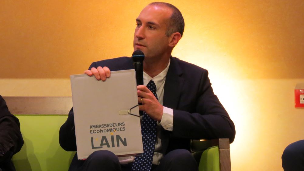 Thomas Colombari Conférencier ambassadeurs économiques de l'Ain