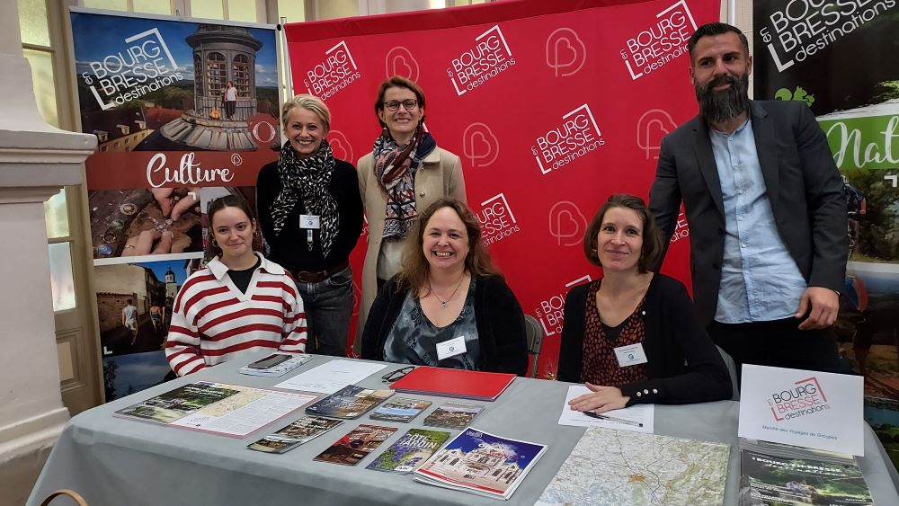 L'équipe de Bourg-en-Bresse destinations © C. Muet