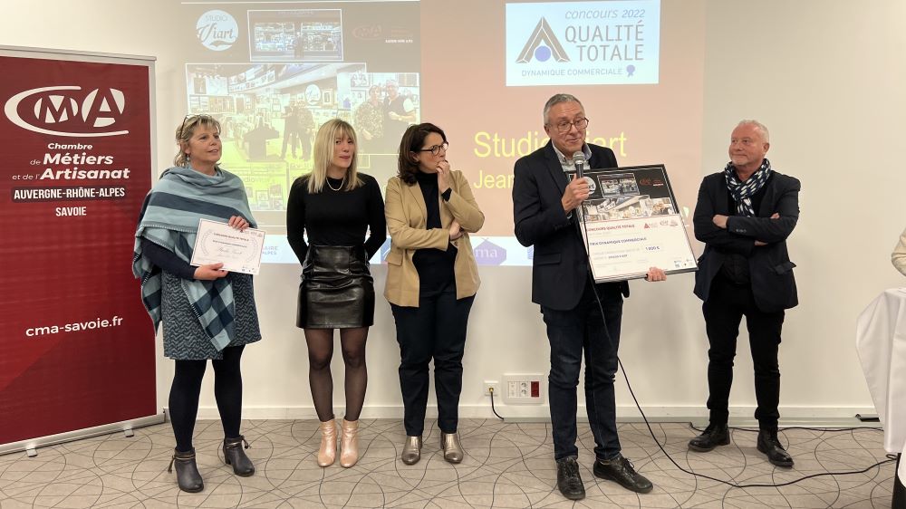 CMA Savoie : Jean-Luc Viart remporte le prix Dynamique commerciale