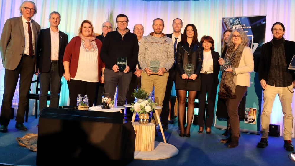 Lauréats et partenaires Trophées Eco 2022