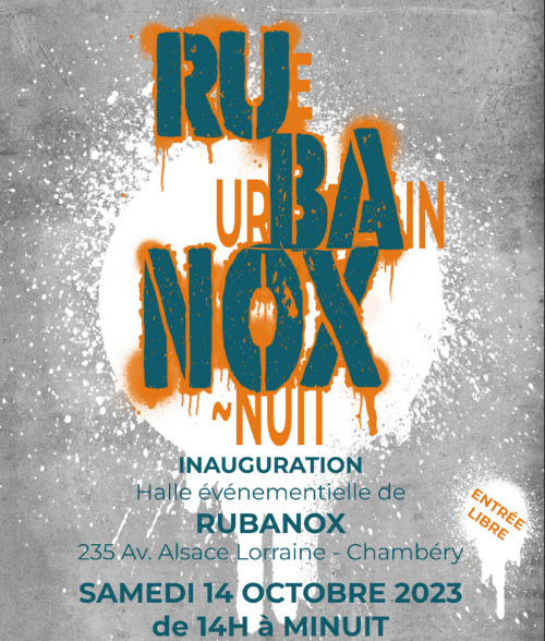 Chambéry : inauguration de Rubanox versus street art