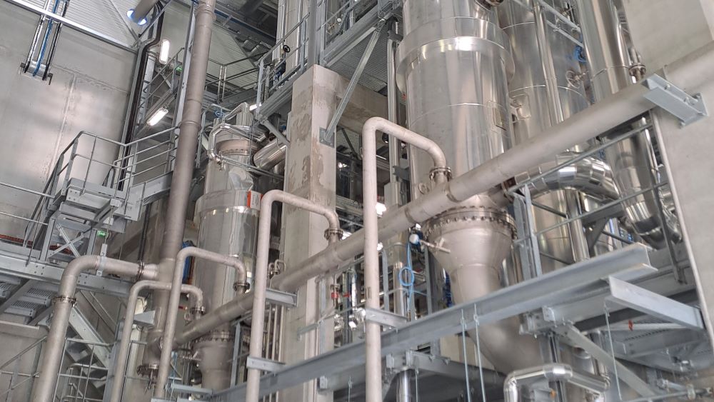 Les nouvelles colonnes de distillation de Speichim.