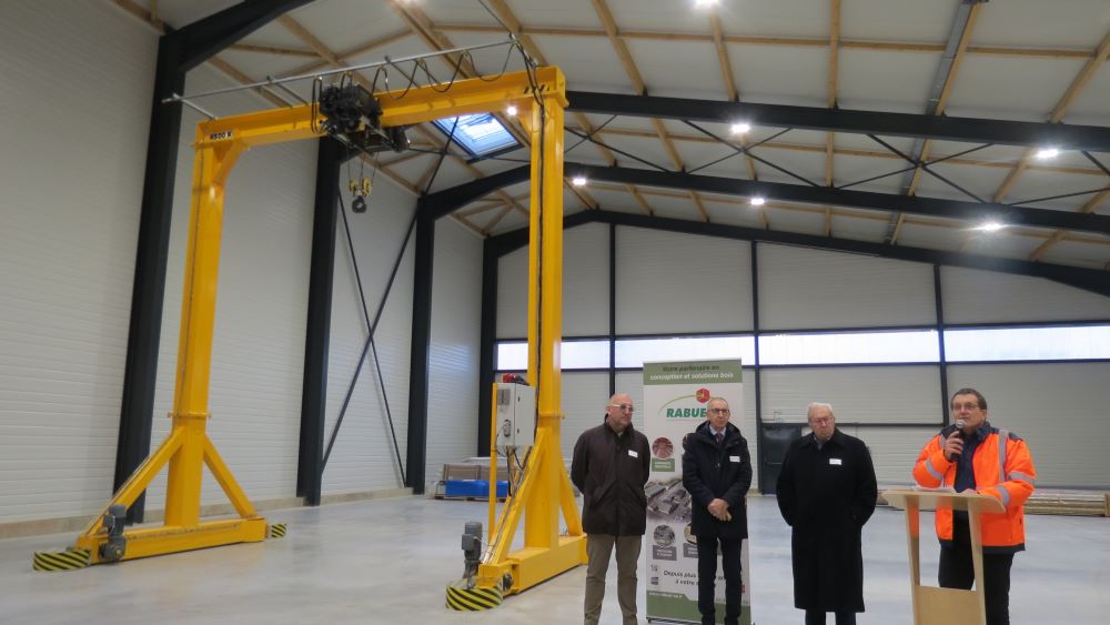 Ain : Rabuel inaugure un nouveau bâtiment