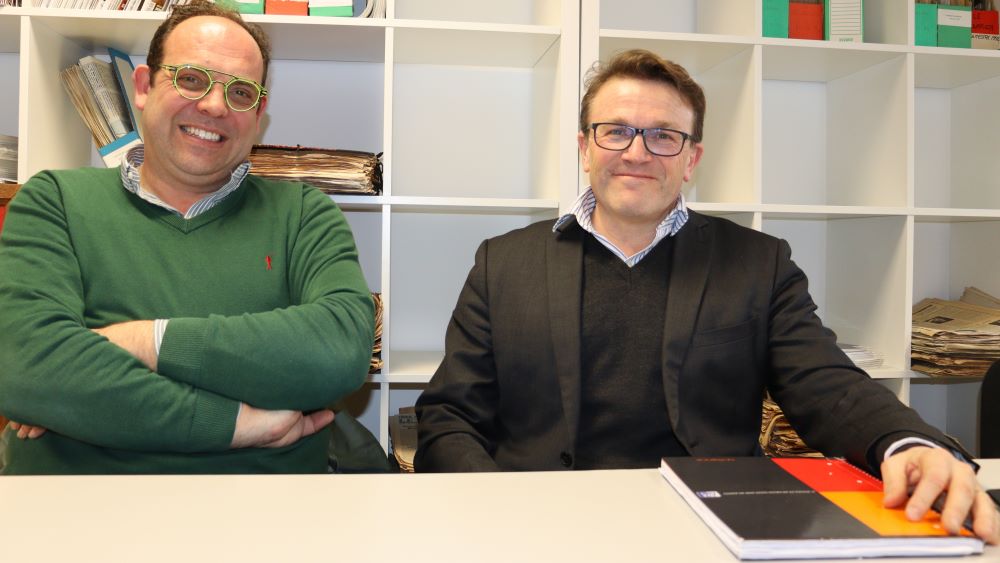 L'appel au recrutement de Jean-Bernard Blanc et de Stéphane Rostaing. © Carole Muet