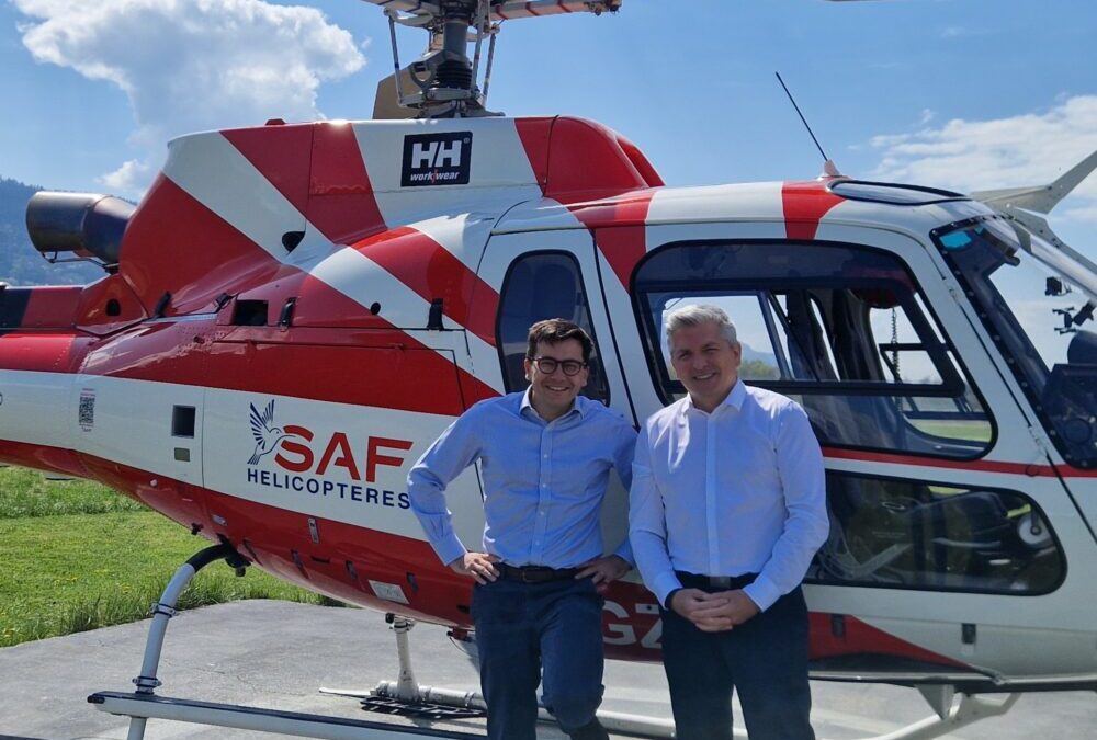 Thibault Nicodeme et Jean-Louis Camus :                                                « Doubler la taille de SAF Aerogroup d’ici cinq ans »