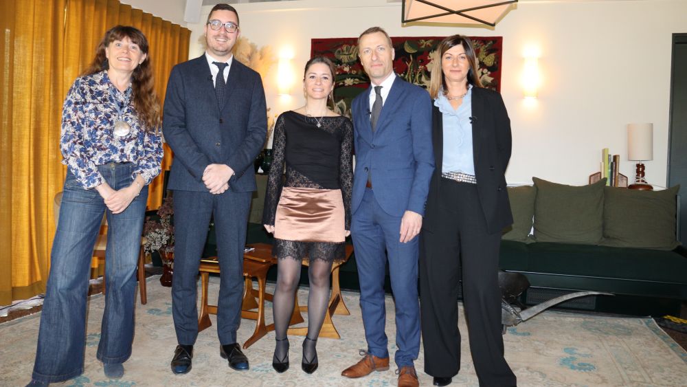 Présentation, en deux temps, de l'Observatoire de l'immobilier. © Carole Muet