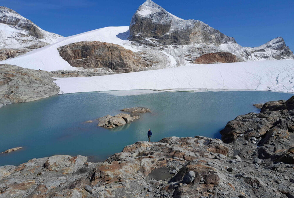 Glacier : travaux de sécurisation au lac du Grand Marchet, en Savoie