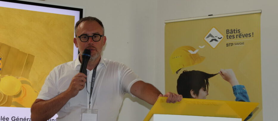 Jean-François Dastrevigne réélu à la présidence du Syndicat général du BTP Savoie