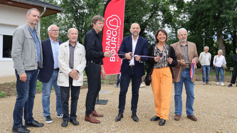 Inauguration de la fin de la première phase des travaux. © Carole Muet
