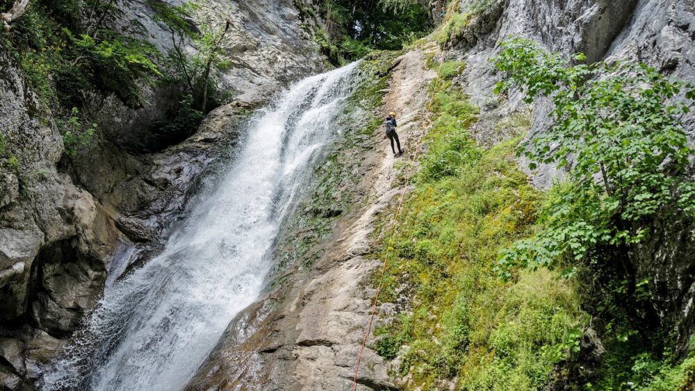 Lifestyle : canyoning rafraîchissant au Grand-Bornand
