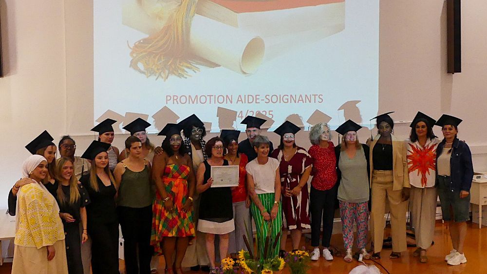 Aides-soignants, 21 nouveaux diplômés à Bourg