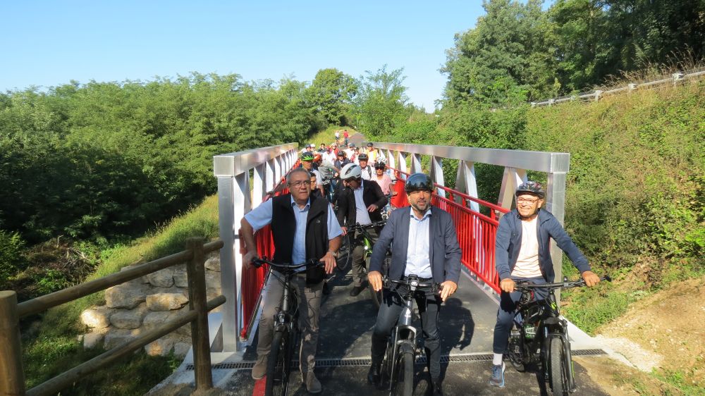 Ain : la voie verte La Traverse est maintenant terminée !