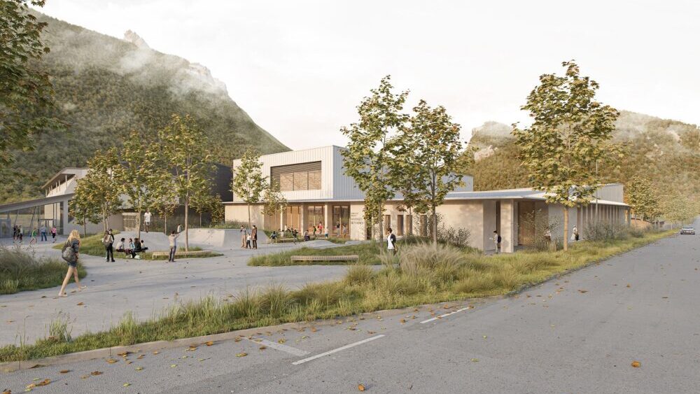 Faverges-Seythenex construit un complexe sportif en bois et paille