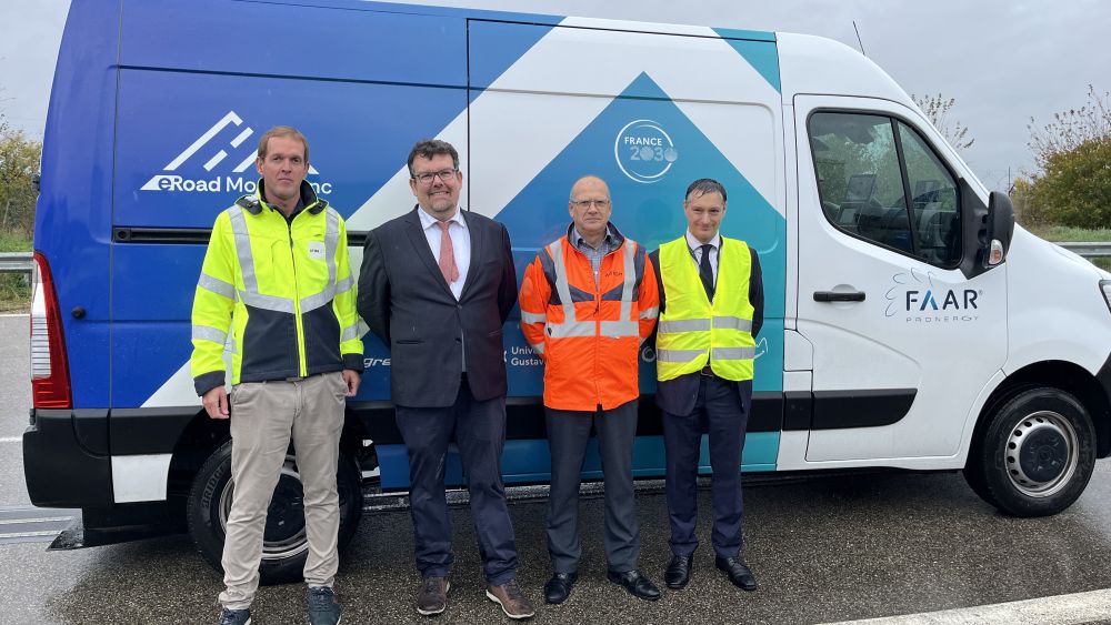 Mobilité : eRoadMontBlanc teste la route du futur à Transpolis