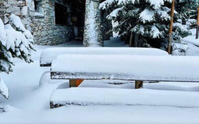 Neige d&rsquo;octobre dans les Savoie