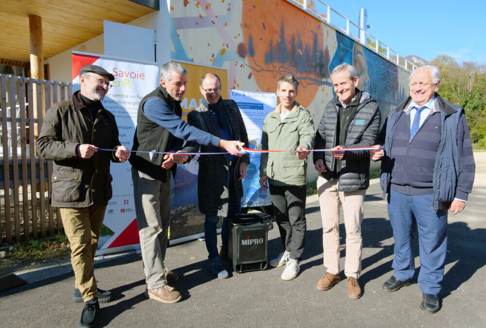 Le Bourget-du-Lac inaugure son réseau de chaleur