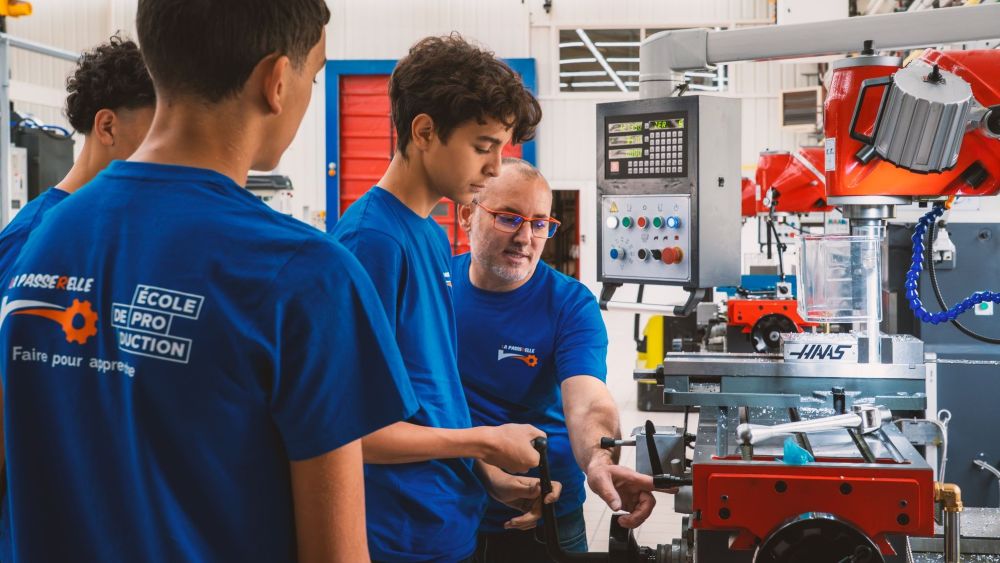 L’École de la Passerelle forme le futur de la Plastics Vallée