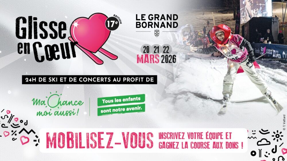 Un don de SA Mont-Blanc à Glisse en cœur