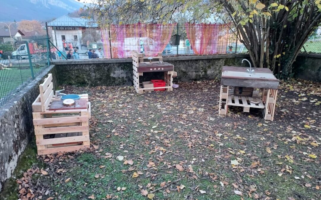 Éducation : Parc Cour Vert pousse dans les Bauges