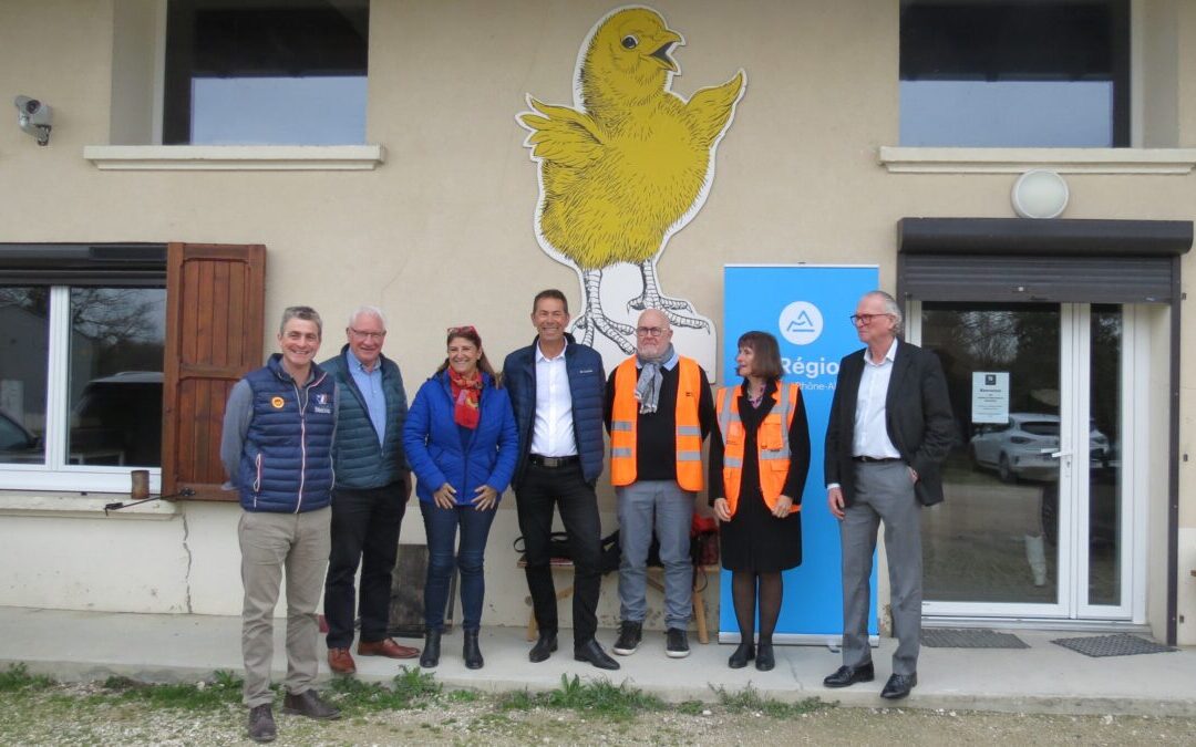 Volaille de Bresse : Béchanne vend ses œufs à la Banque alimentaire
