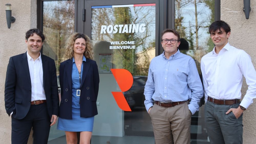 De gauche à droite, Charly Brunel, Sandrine, Stéphane et Nicolas Rostaing. © Carole Muet