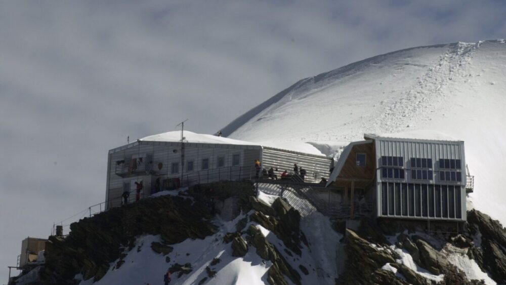 Mont Blanc : l’ancien refuge du Goûter sera démonté cet été