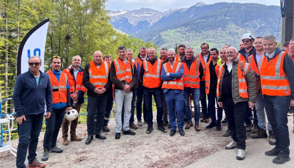 Enedis termine un chantier hors normes à Courchevel