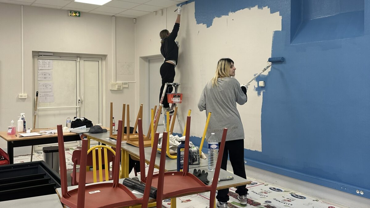 E2C chantier pédagogique Oyonnax