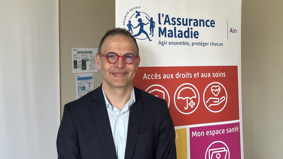 Christophe Alligier dans ses nouveaux bureaux aindinois.