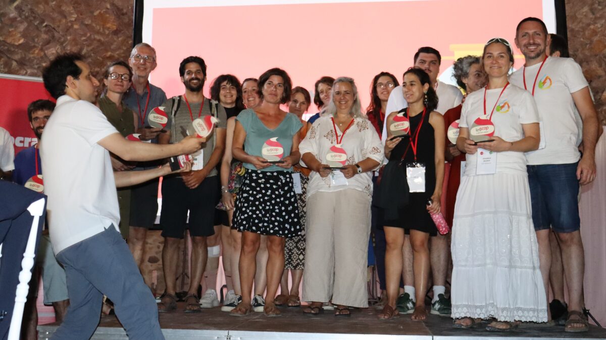 Remise de trophées aux nouvelles entreprises coopératives créées en 2025. © Carole Muet