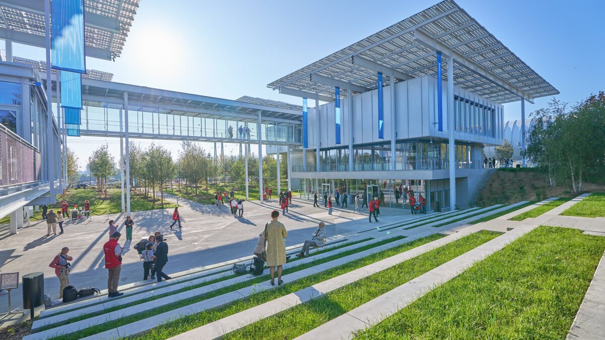 Le Portail de la science. © Cern