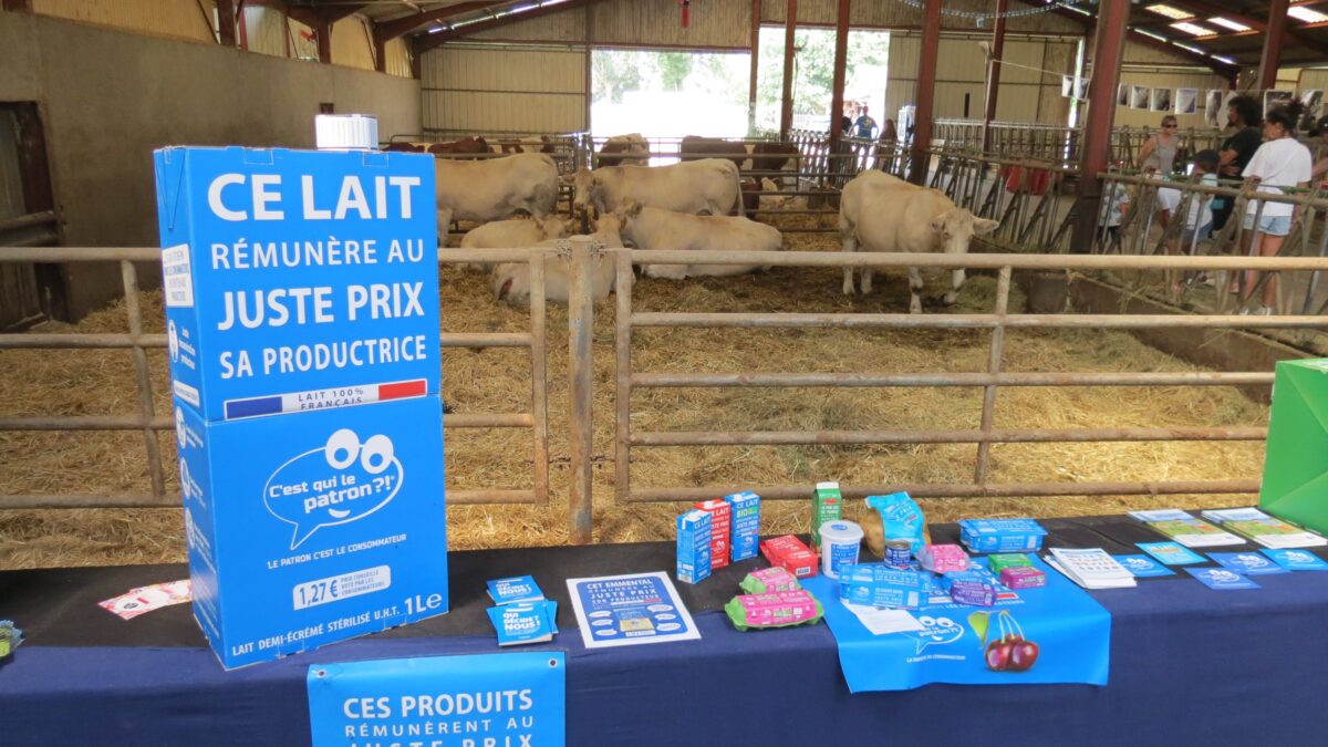 Un anniversaire fêté au cœur du Gaec de Verney.