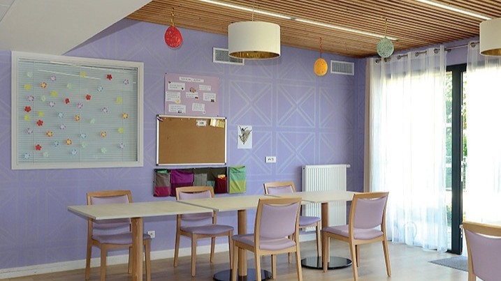 Bâtiment bois et santé. © Fibois 01