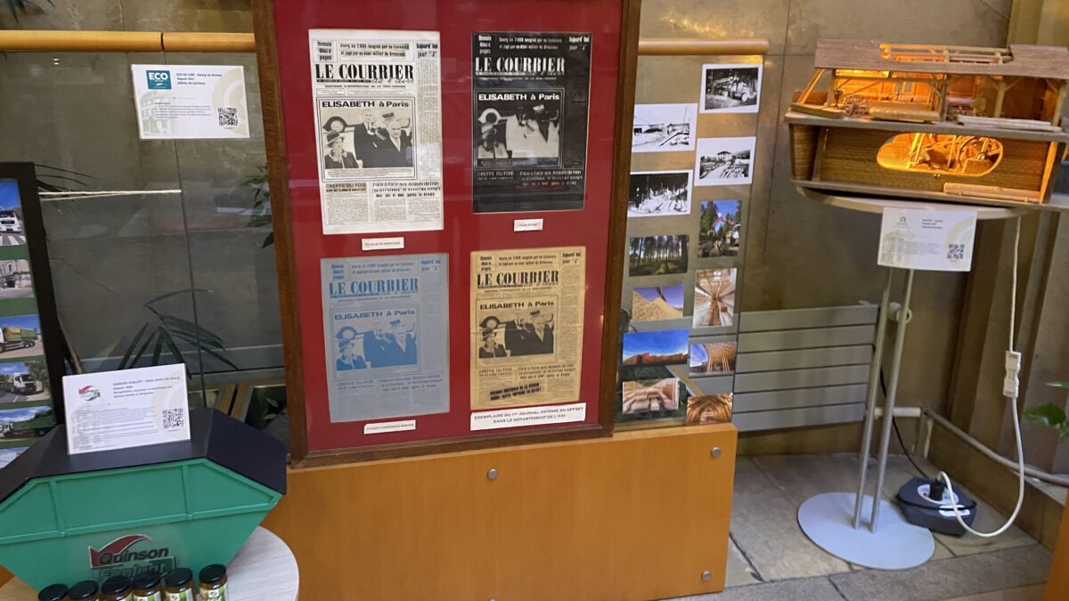 Journées européennes du patrimoine, tableau Eco de l'Ain © CCI 01