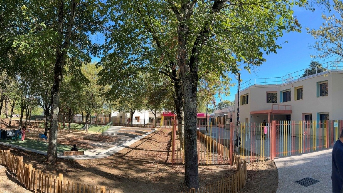 Le secteur Daudet réaménagé © Ville de Bourg-en-Bresse