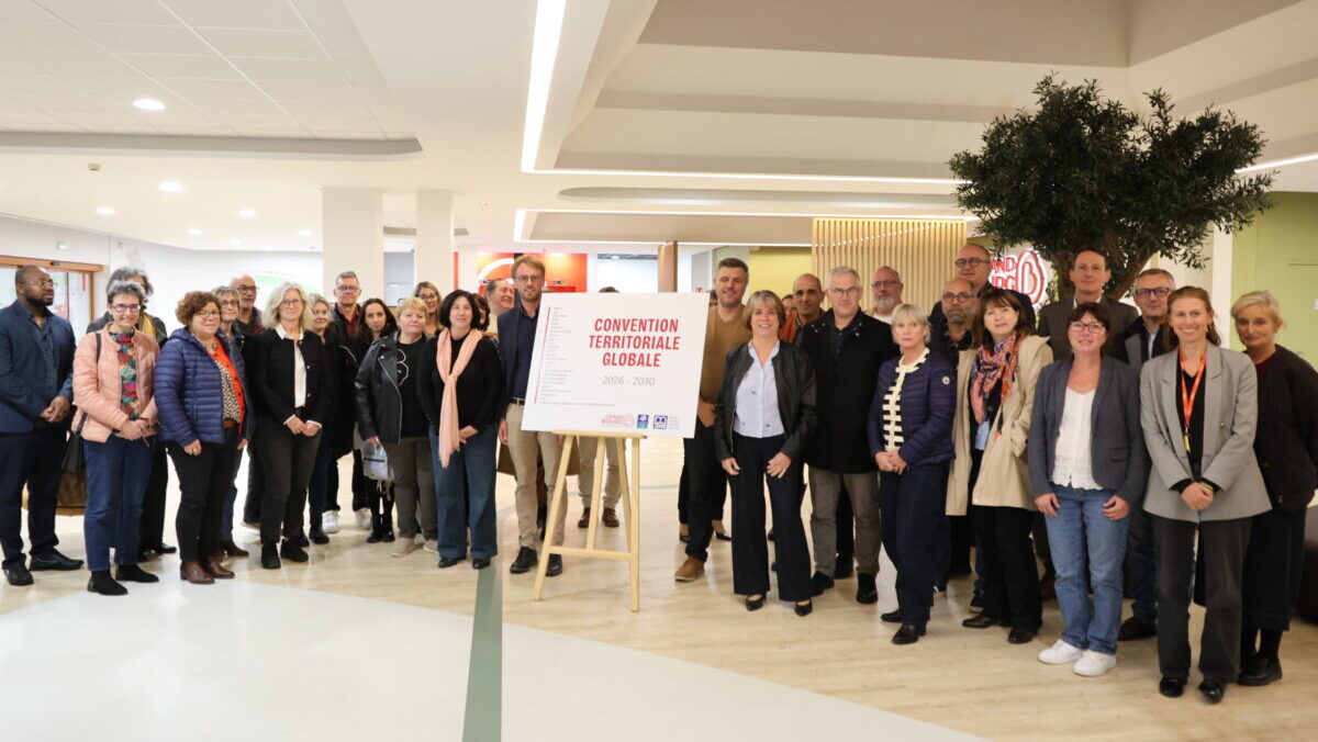 Caf, MSA et Grand Bourg s’engagent jusqu’en 2030. ©  Grand Bourg Agglomération