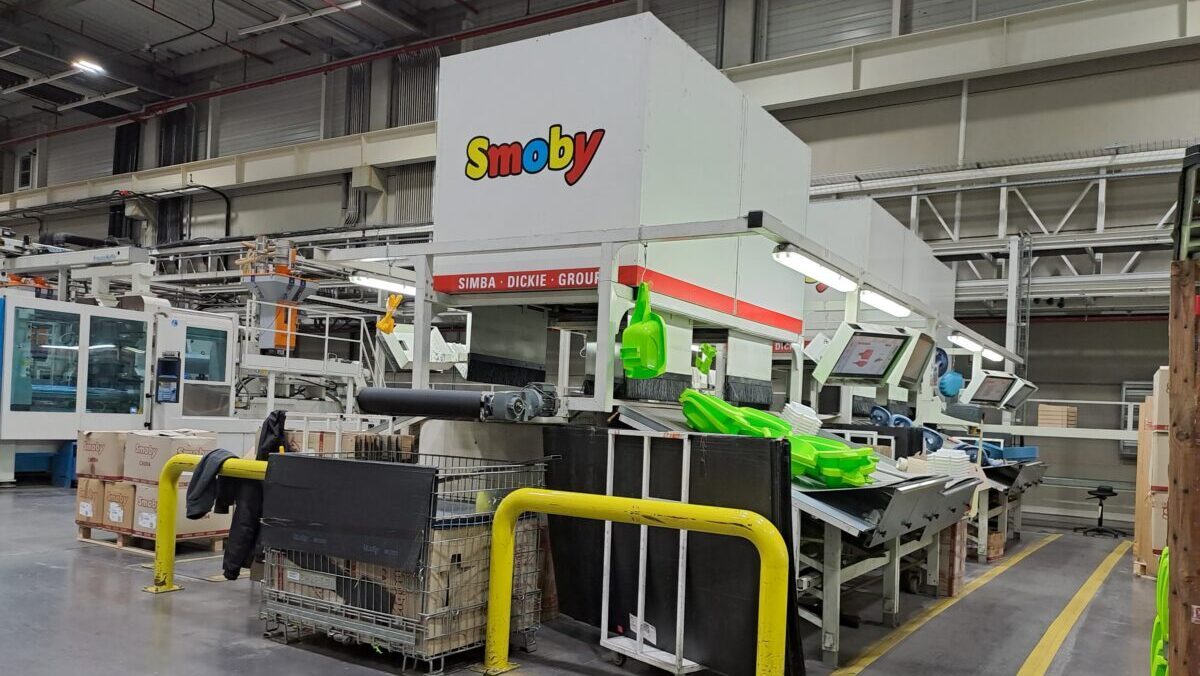 Dans l'usine Smoby d'Arinthod. Photo d'archives © Carole Muet