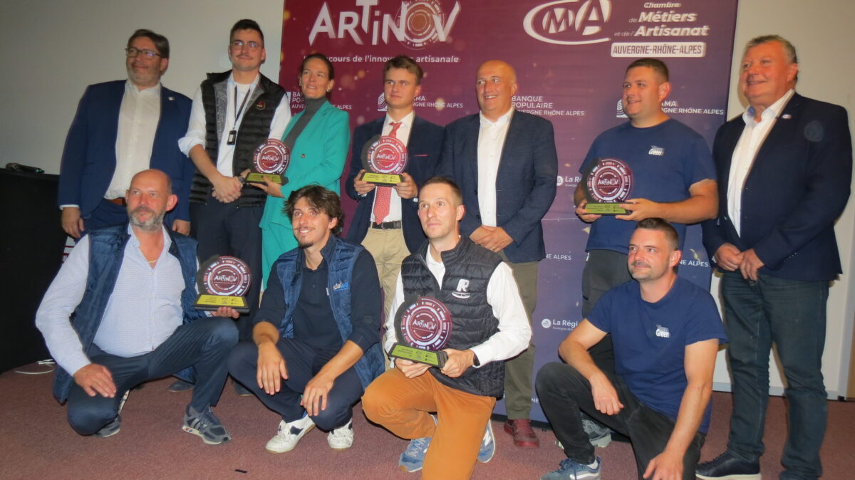 Les lauréats 2026 du concours Artinov dans l'Ain.