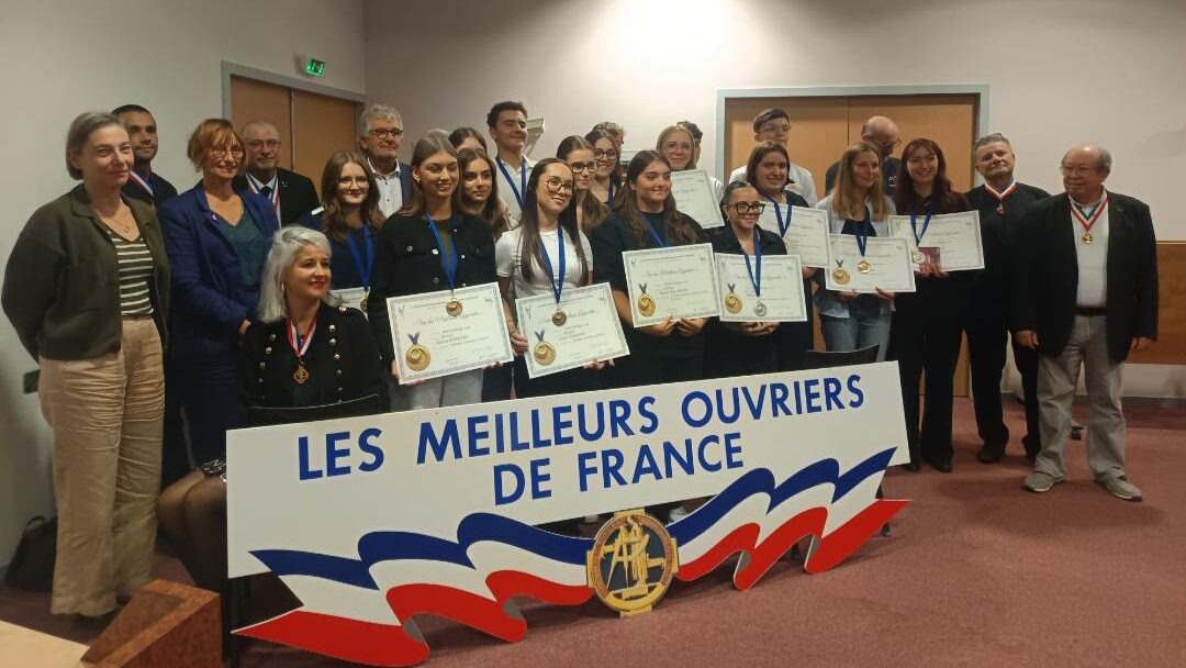Les lauraéts du concours Meilleurs Apprentis de France 2026, dans l'Ain. © Groupement des MOF de l'Ain